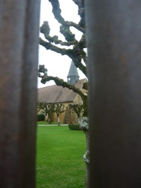 Place de l'église en Forterre