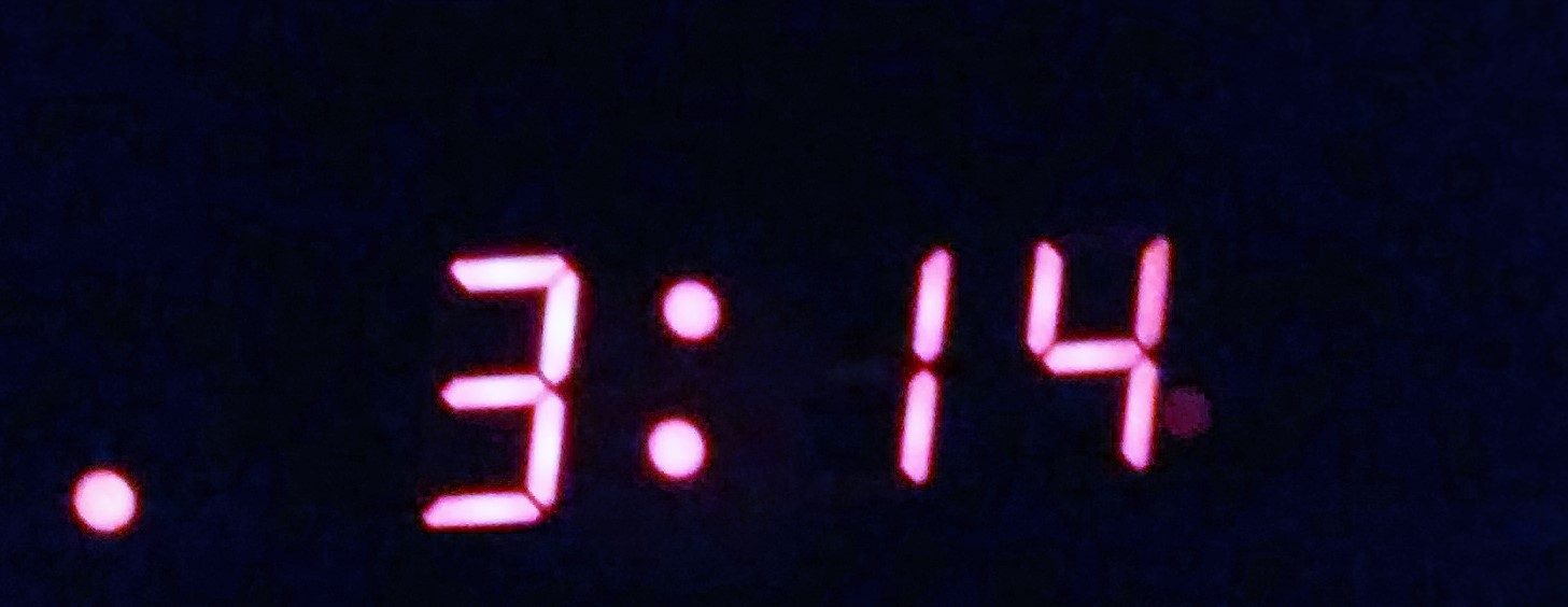 la nuit 3,14 sans Seize