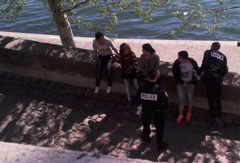 SPO police  Quais Paris