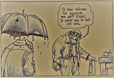 des fuites dans la mémoire ( Lelong Carmen Cru, Fluide glacial 1985)