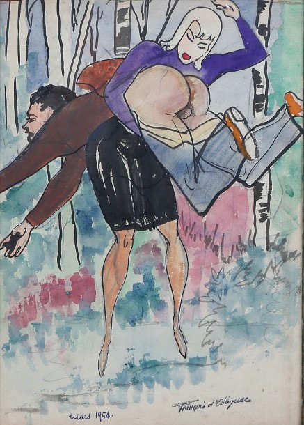 fessée des bois ( d'Albignac, vente Kapandji-Morhange)