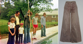 22 Culotte Pantalon pattes d'eph 1970